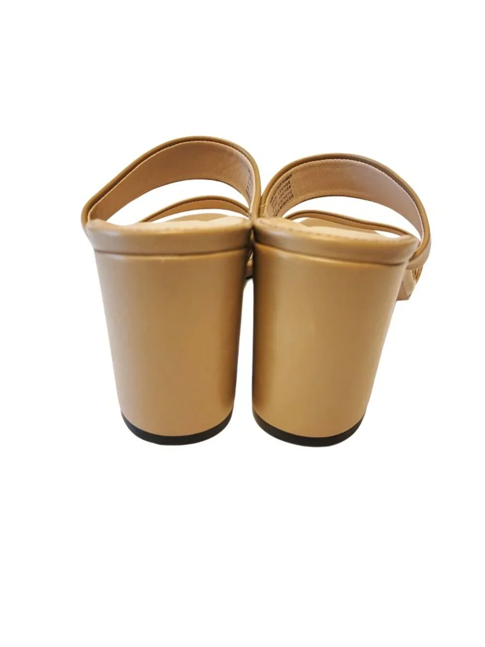 J. Crew Lucie Double Strap Strap Block Heel Sandal in Light Camel